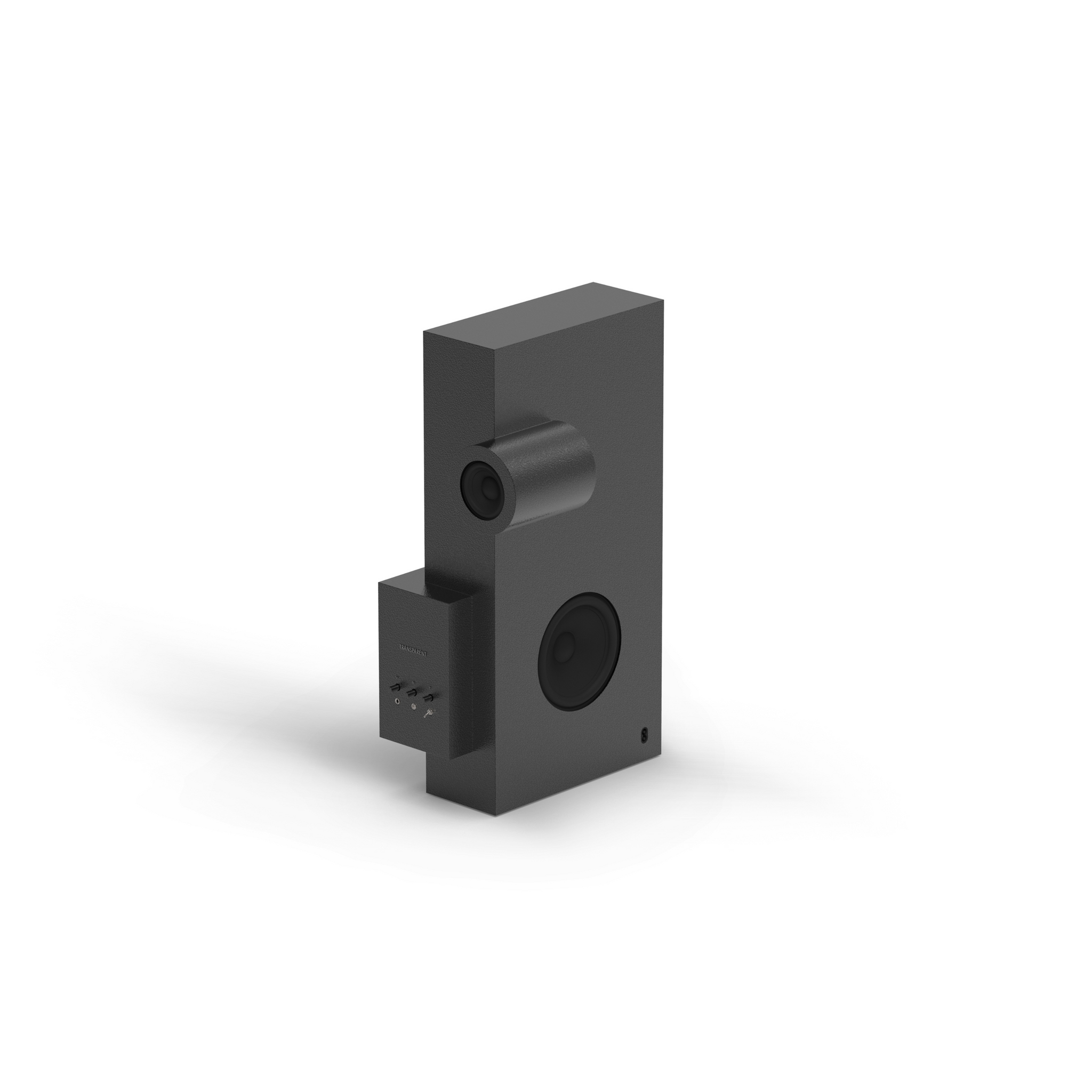Brutalist Speaker - 黑色