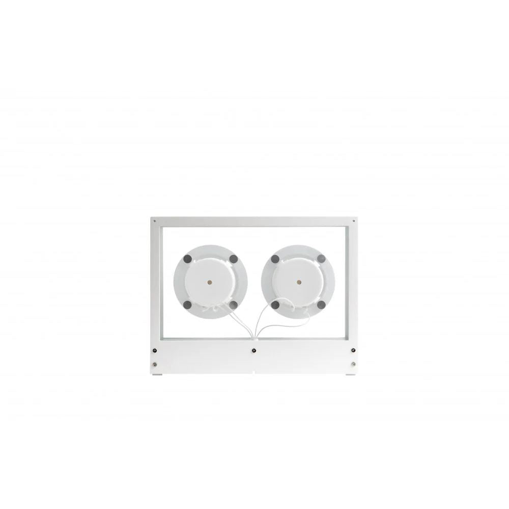 Small Transparent Speaker - 白色