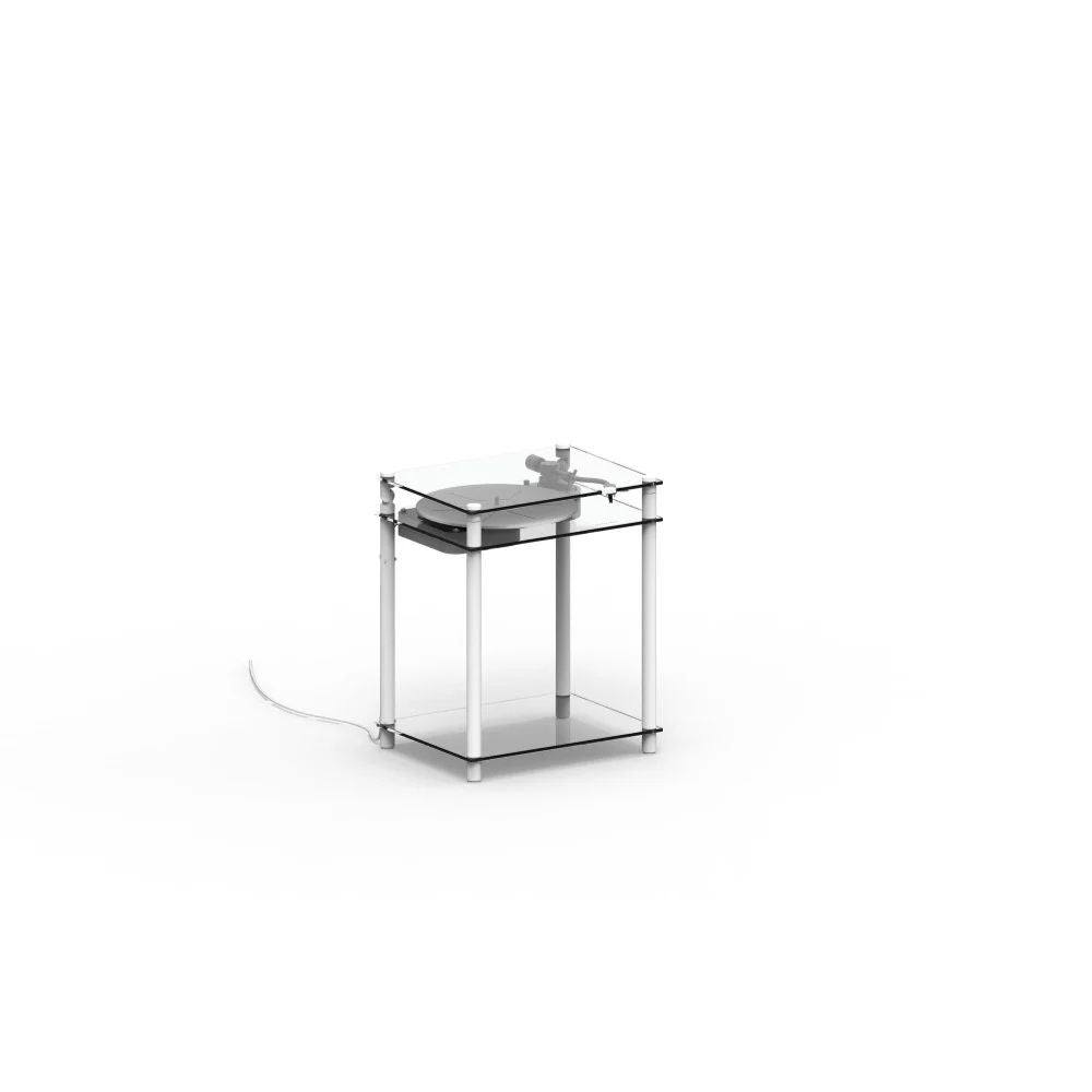 Transparent Turntable Stand - 白色